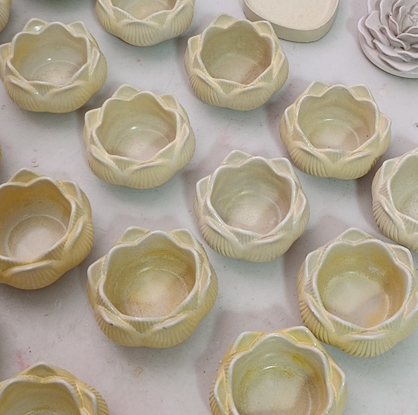joyeros en forma de flor de loto para regalo