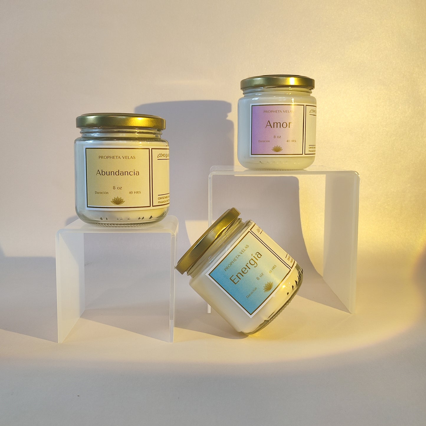 velas intencionadas amor abundancia y energía