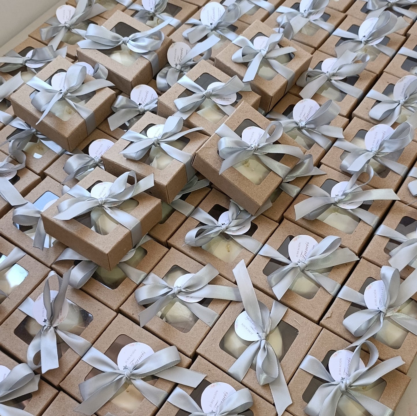 paquete de velas corazón para eventos