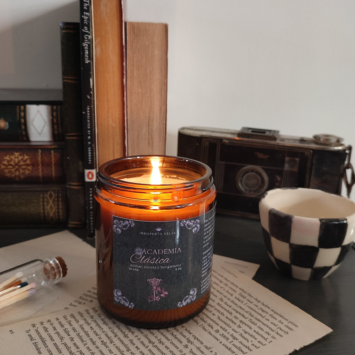 vela aromática academia clásica