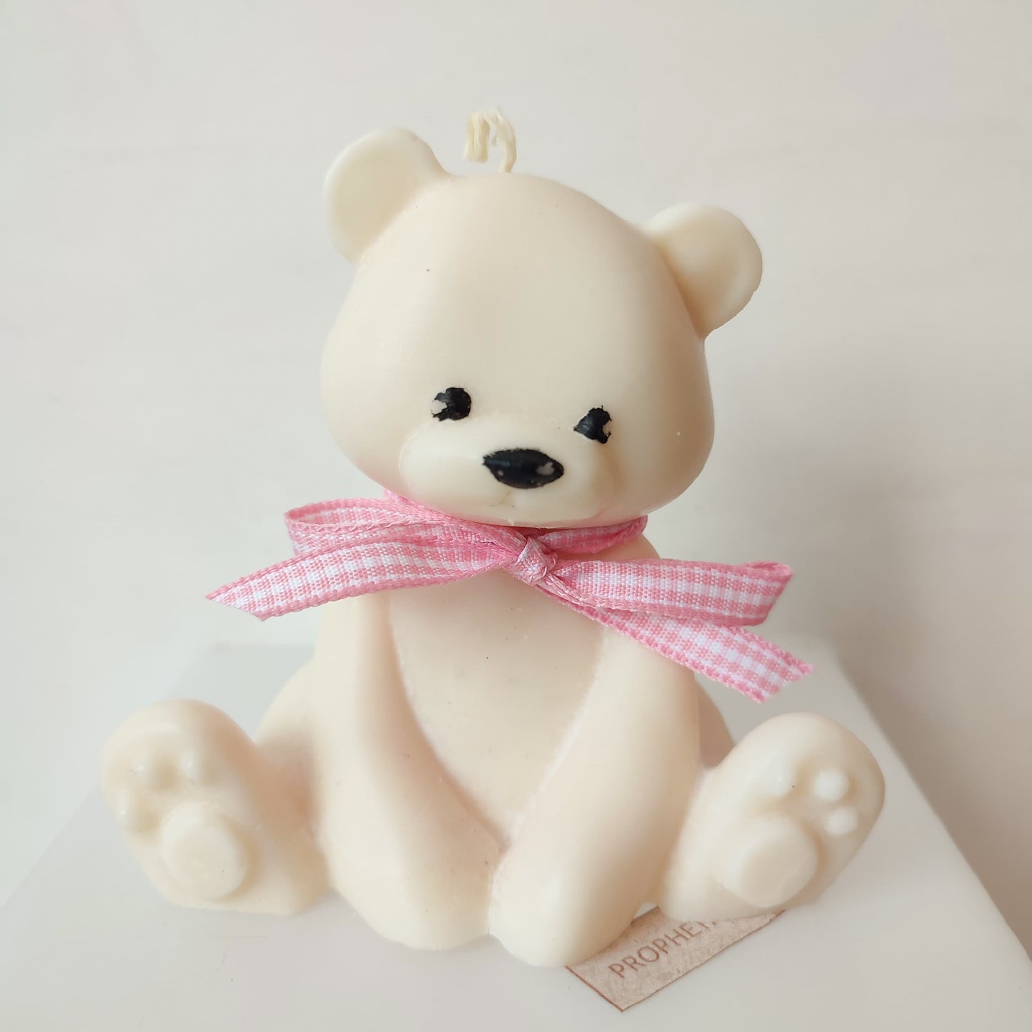vela aromática en forma de osito de peluche