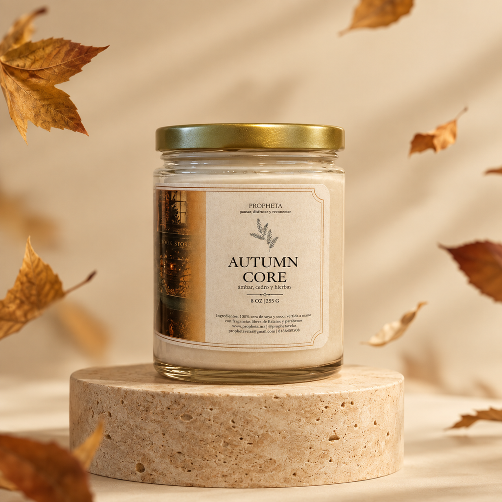vela aromática autumn core