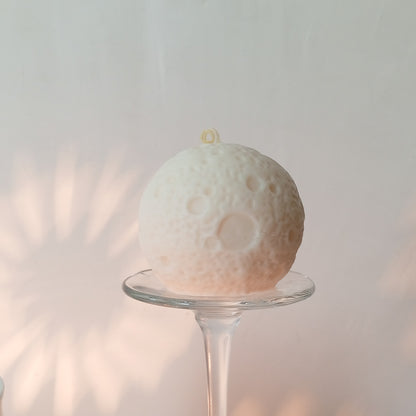 vela en forma de luna