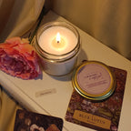 vela aromática para nuevos comienzos