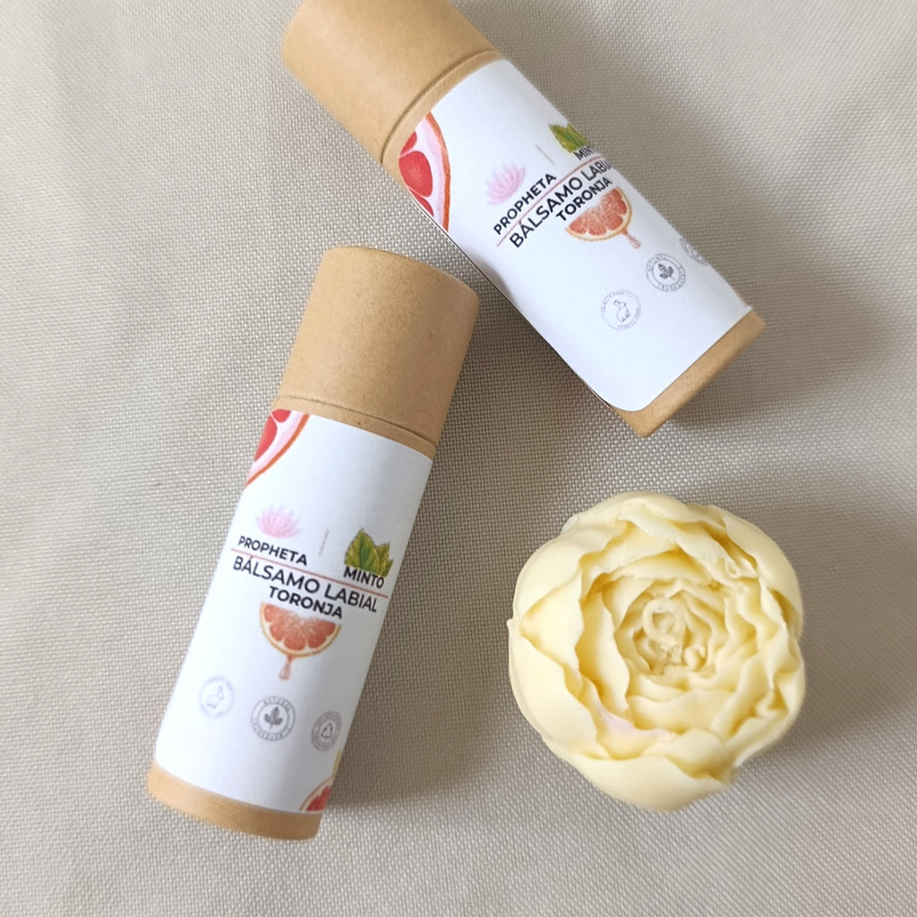 bálsamo labial natural