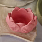 flor de loto de concreto