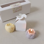 vela botón de peonía para regalo