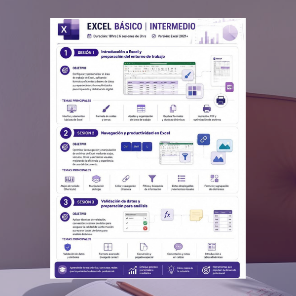 curso de Excel para gerentes departamentales