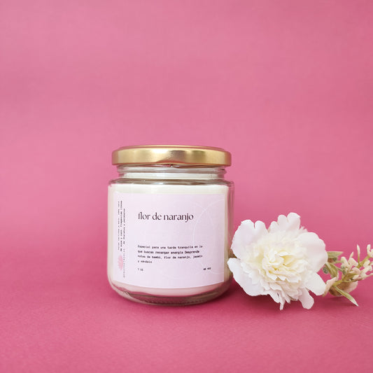 vela flor de naranjo